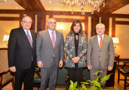 مكرم تستقبل نائب وزير الخارجية الأرميني وترحب بعقد فعاليات ثقافية