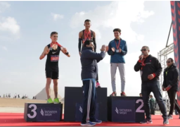 انطلاق “نصف ماراثون الأهرامات” بمشاركة 4000 متسابق من 77 دولة