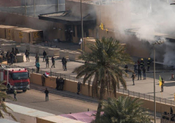 هجوم صاروخي قرب السفارة الأميركية في بغداد