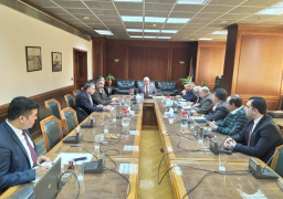 وزير الري بحث مشروعات هيئة السد العالي و تقدم العمل فى عملية تأهيل خزان أسوان واعمال صيانة السد العالي