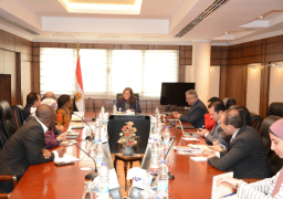 وزيرة التخطيط تبحث مع وفد وكالة تنمية الاتحاد الأفريقي سبل التعاون