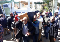 تشييع جنازة الفدائية زينب الكفراوي بحضور محافظ بورسعيد