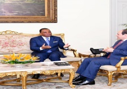 “رسالة من رئيس الكنغو الي السيد الرئيس بشأن مستجدات القضية الليبية”