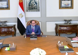الرئيس السيسي يجتمع مع الدكتور مصطفى مدبولي رئيس مجلس الوزراء، والدكتور خالد عبد الغفار وزير التعليم العالي والبحث العلمي
