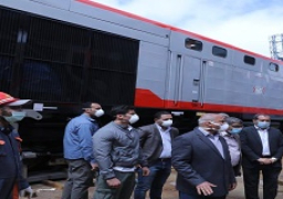 وزير النقل يشهد وصول 20 جرار سكة حديد جديدة إلى ميناء الإسكندرية ضمن عقد تصنيع وتوريد 110جرار