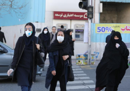 إيران تعلن 123 وفاة جديدة بكورونا المستجد وحصيلة الوفيات ترتفع إلى 155