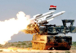الدفاعات السورية تتصدى لصواريخ إسرائيلية فى سماء دمشق