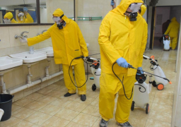 جامعة القاهرة تواصل تعقيم المدن الجامعية