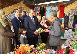 سعفان يفتتح المعرض السنوي لمنتجات المشروعات الصغيرة والمرأة المعيلة