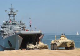 سفينة الإنزال الروسية (نوفوتشيركاسكا) تتجه إلى ميناء طرطوس السوري