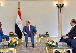 الرئيس السيسي يستقبل جيمس وانى إيجا نائب رئيس جنوب السودان