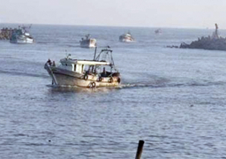 توقف حركة الصيد في البحر المتوسط وبحيرة البرلس بكفرالشيخ بسبب شدة الرياح والأتربة