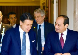 السيسي يؤكد تضامن مصر مع ايطاليا ازاء انتشار “كورونا”