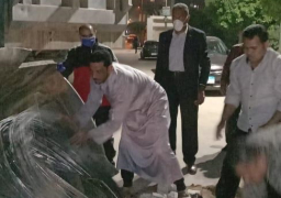 بالصور : وزارة التنمية المحلية تتصدي بحزم لأول مخالفة بناء بدون ترخيص بحي مدينة نصر بالقاهرة