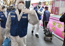 كوريا الجنوبية تسجل أكبر عدد إصابات بكورونا منذ 49 يوما