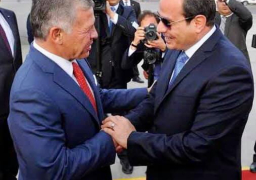 السيسى يتلقى اتصالا هاتفيا من الملك عبد الله لتهنئته بعيد الفطر