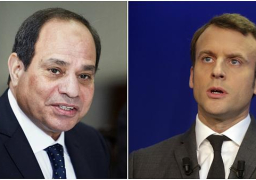 الرئيس عبد الفتاح السيسي يتلقي اتصالا من الرئيس الفرنسي إيمانويل ماكرون لبحث عدد من الملفات الدولية والإقليمية، وفى مقدمتها الوضع في ليبيا