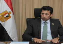 صبحي يلتقي البطلة شيماء خلف لاعبة ألعاب القوى