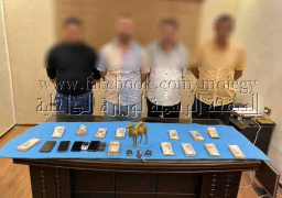 الداخلية: ضبط 4 أشخاص بحوزتهم تمثال يشتبه فى أثريته وضبط آخر لقيامه بالتنقيب عن الآثار