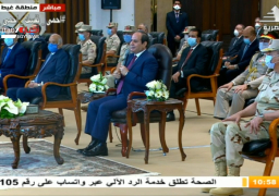 السيسي: محور المحمودية هدفه تجهيز الاسكندرية للمشروعات التنموية