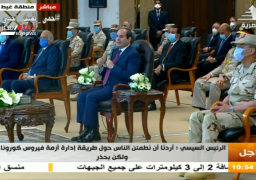 السيسي: لن يتم التهاون مع أي محاولات التعدي على اراضي الدولة
