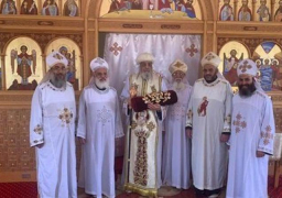 البابا تواضروس يصلي قداس تذكار استشهاد القديس مارمرقس