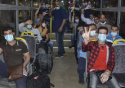 استقبال 515 مصريا عائدين من الكويت وتسكينهم بالمدن الجامعية