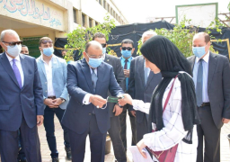 بالصور..شعراوي ومحافظ القليوبية يتفقدان امتحانات الثانوية بشبرا الخيمة