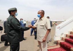 الرئيس الاريتري يصل إلى السودان