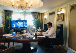 وزير التعليم العالي يفتتح المؤتمر الافتراضي الدولي لجامعة حلوان