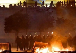 الهدوء للعاصمة اللبنانية عقب ليلة صاخبة شهدت مواجهات عنيفة بين متظاهرين وقوات الجيش