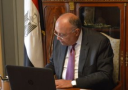 شكرى يوجه خطابا إلى رئيس مجلس الأمن بشأن أزمة سد النهضة الاثيوبى