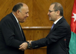 وزير الخارجية يبحث مع نظيره الأردني التطورات على الساحة الفلسطينية