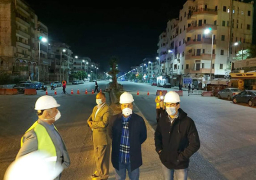 غلق كلى لشارع الهرم فى كلا الاتجاهين حتى صباح الثلاثاء لاستكمال أعمال تطوير محور ترعة الزمر