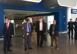 رئيس المصرية للمطارات يتفقد مطار برج العرب