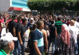 اصابة عدد من الفلسطينيين خلال قمع مسيرة مناهضة للاستيطان بنابلس