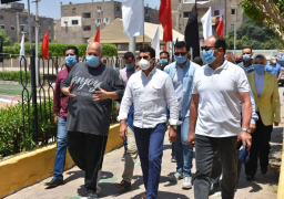 خلال تفقدة مركزي شباب الهايكستب والسلام ثالث وزير الشباب والرياضة : تطوير مراكز الشباب يأتي في صدارة أولويات عمل الوزارة