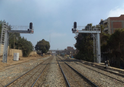 وزير النقل يعلن دخول برج ملوى لإشارات السكك الحديدية بالمنيا الخدمة