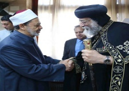 البابا تواضروس الثاني يهنئ الإمام الأكبر بعيد الأضحى المبارك