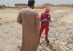 الهلال الاحمر يقدم مساعدات ب6 مليون جنيه لمتضررى “الزرايب” و”الدسمي”