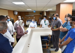 بالصور..وزيرة الصحة تتابع خطة التأمين الطبي في العلمين بالساحل الشمالي