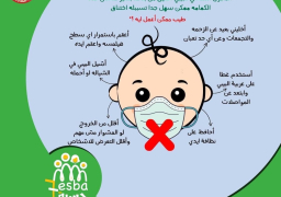 الصحة تحذر من ارتداء الأطفال حديثى الميلاد كمامات كورونا.. انفوجراف