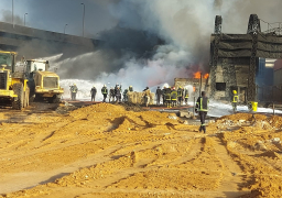 الصحة: ارتفاع إصابات حريق خط البترول الى 17 ولا وفيات