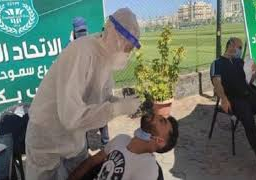 لاعبو الاتحاد السكندري يجرون المسحة الطبية السادسة للكشف عن كورونا