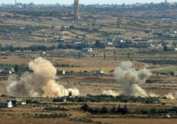 الجيش الإسرائيلي يعلن عن قصفه أهدافا للجيش السوري