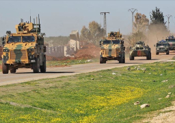 إصابة دورية تركية روسية مشتركة في انفجار قنبلة بسوريا