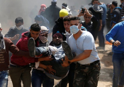 إصابة عشرات الفلسطينيين بالاختناق خلال مواجهات مع الاحتلال في طولكرم