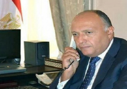 شكرى يبحث مع نظيره الأردني القمة المرتقبة بين مصر والأردن والعراق