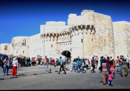 الآثار: إقبال على زيارة قلعة قايتباي في أول أيام عيد الأضحى المبارك