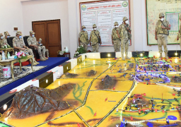 رئيس أركان القوات المسلحة يشهد المرحلة الرئيسية لمشروع “إعصار 60”